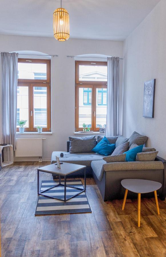 Zentral in the CITY MODERN Netflix Küche WLAN bis 4 Pers Magdeburgo Exterior foto