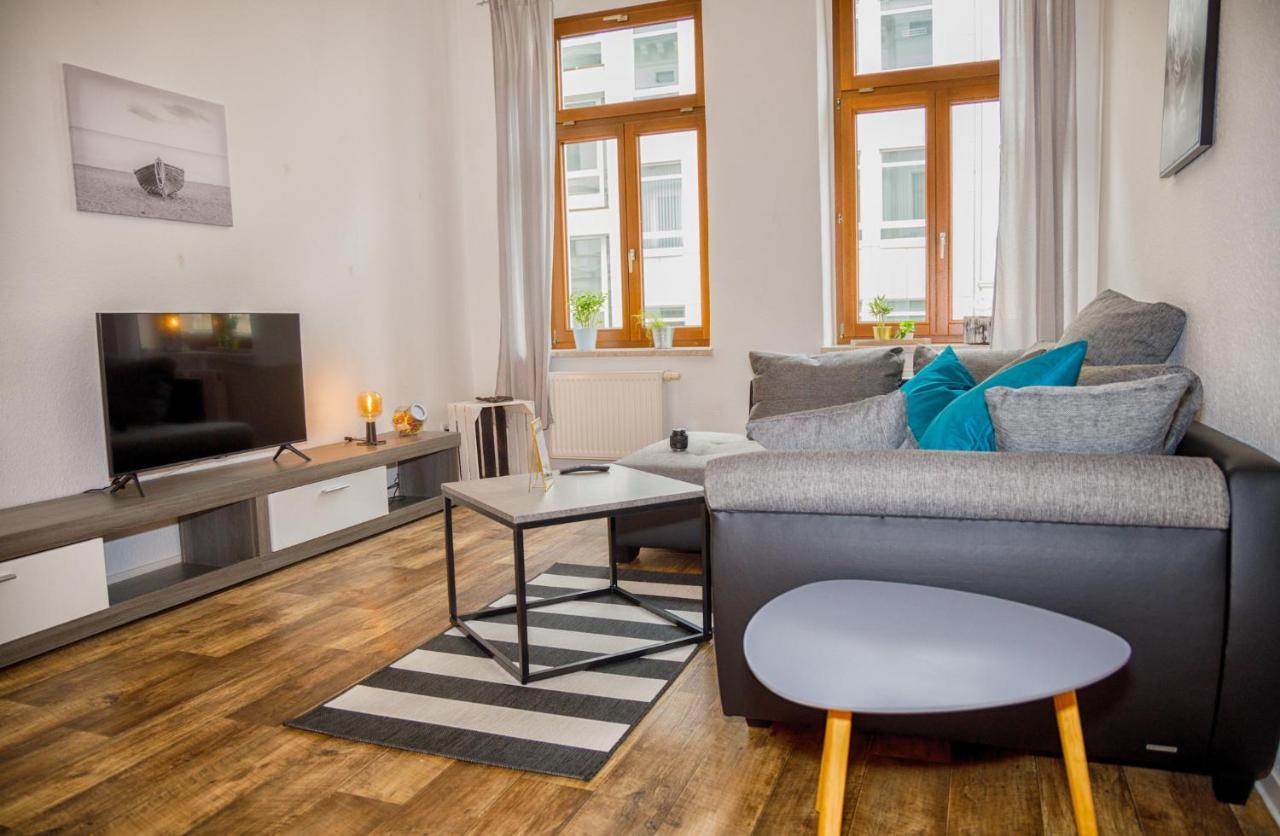 Zentral in the CITY MODERN Netflix Küche WLAN bis 4 Pers Magdeburgo Exterior foto
